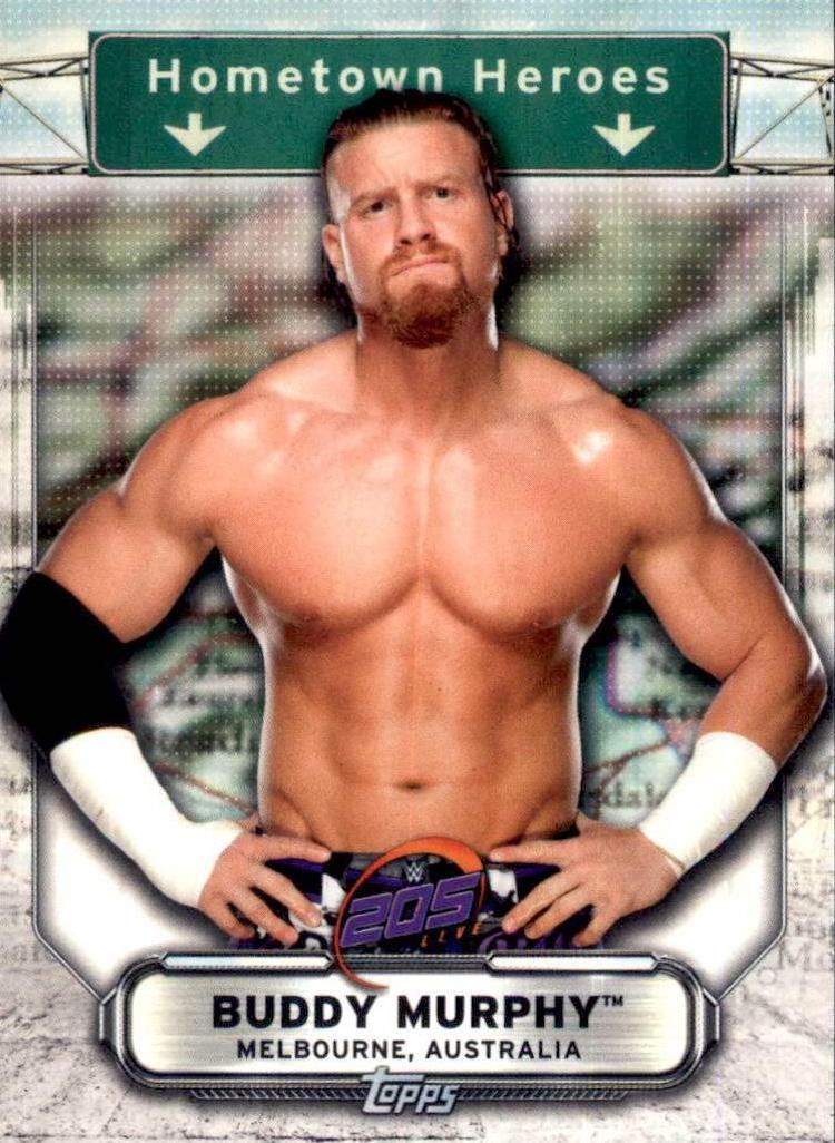 Buddy Murphy #HH-40 Wrestling Cards 2019 Topps WWE RAW Hometown Heroes