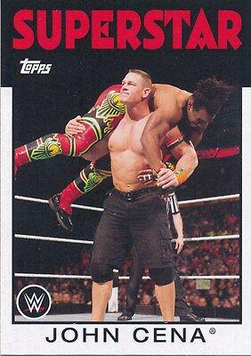 John Cena #19 Wrestling Cards 2016 Topps WWE Heritage