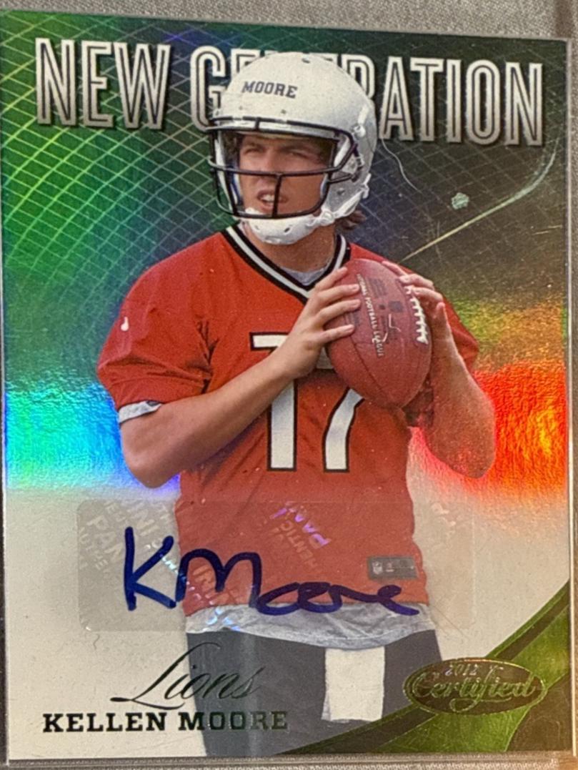 Kellen Moore [Mirror Blue Autograph] #279