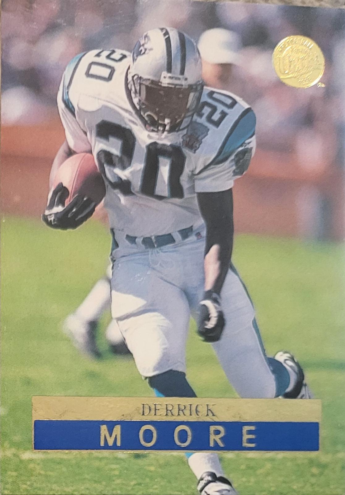 Derrick Moore #19 Football Cards 1996 Ultra