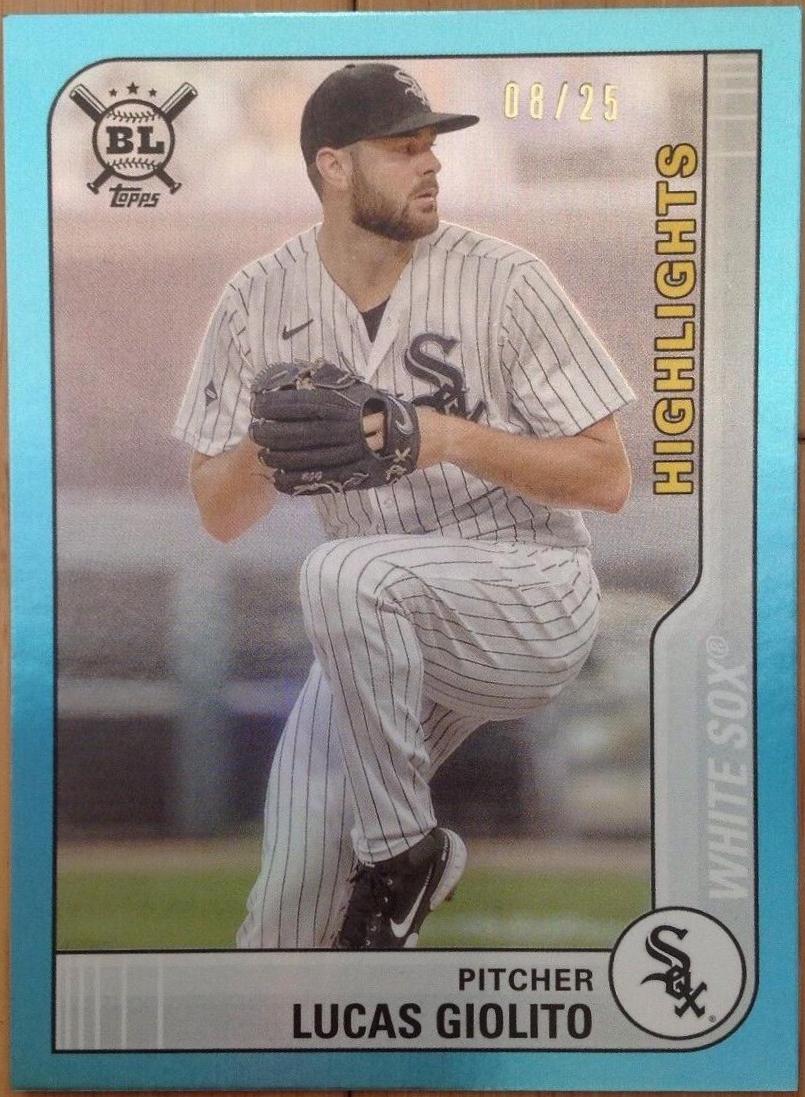 Lucas Giolito [Blue Foil] #293