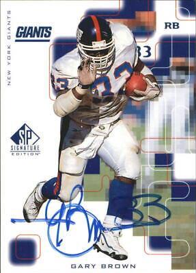 Gary Brown [Autograph] #GB