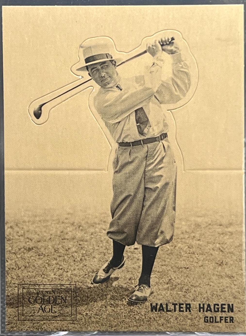 Walter Hagen #15 Baseball Cards 2012 Panini Golden Age Batter Up