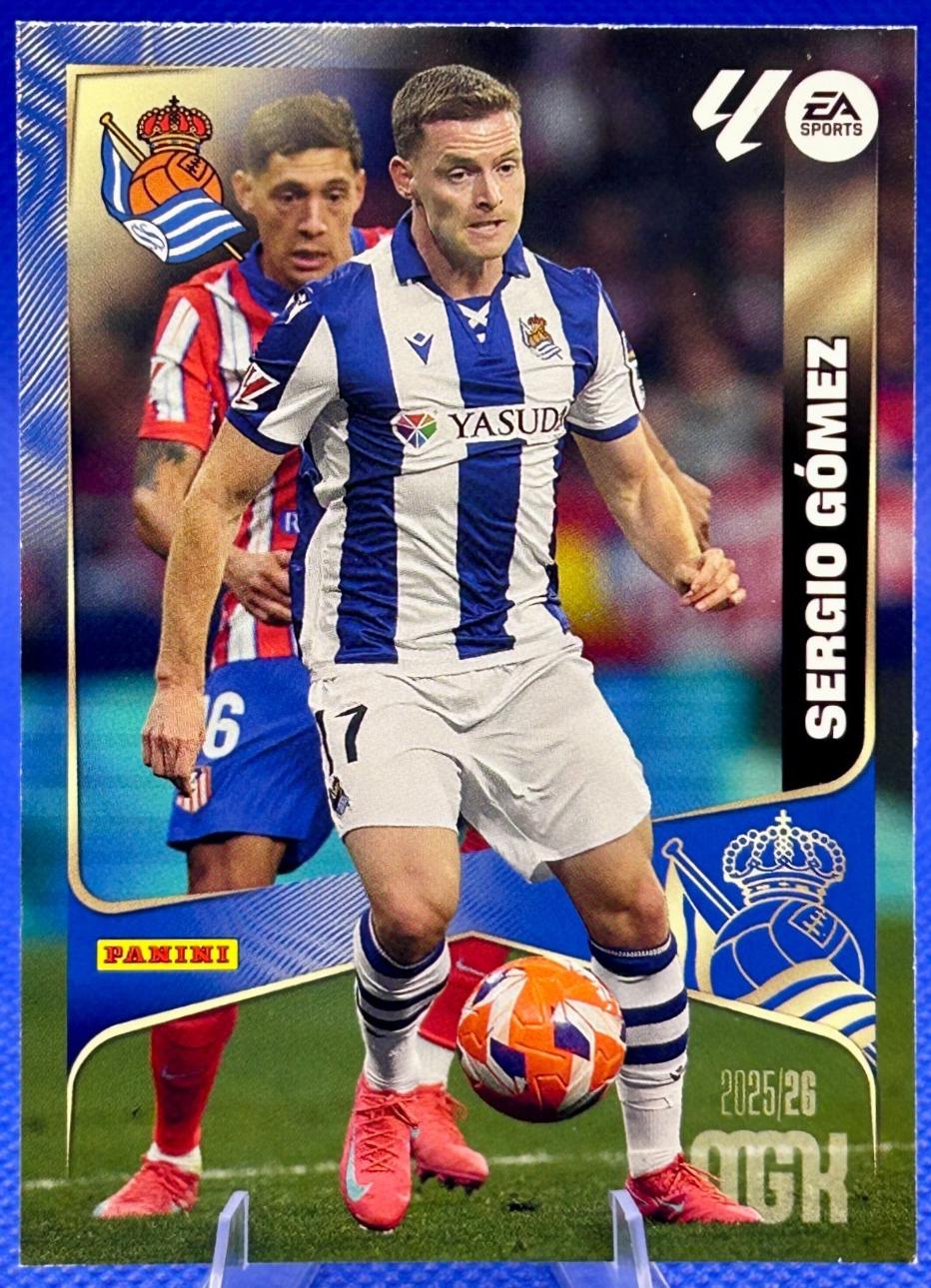 Sergio Gomez #318 2025 Panini Megacracks Soccer