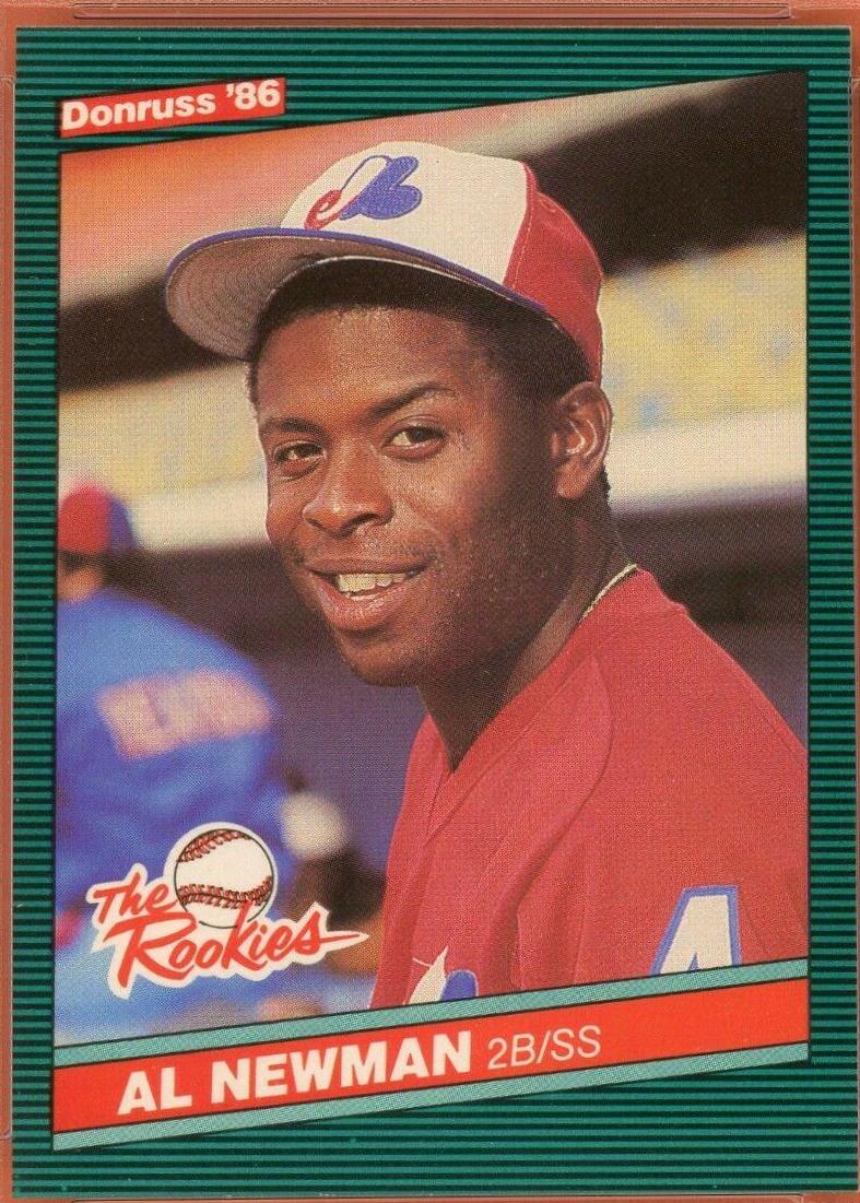 Al Newman #9 Baseball Cards 1986 Donruss Rookies