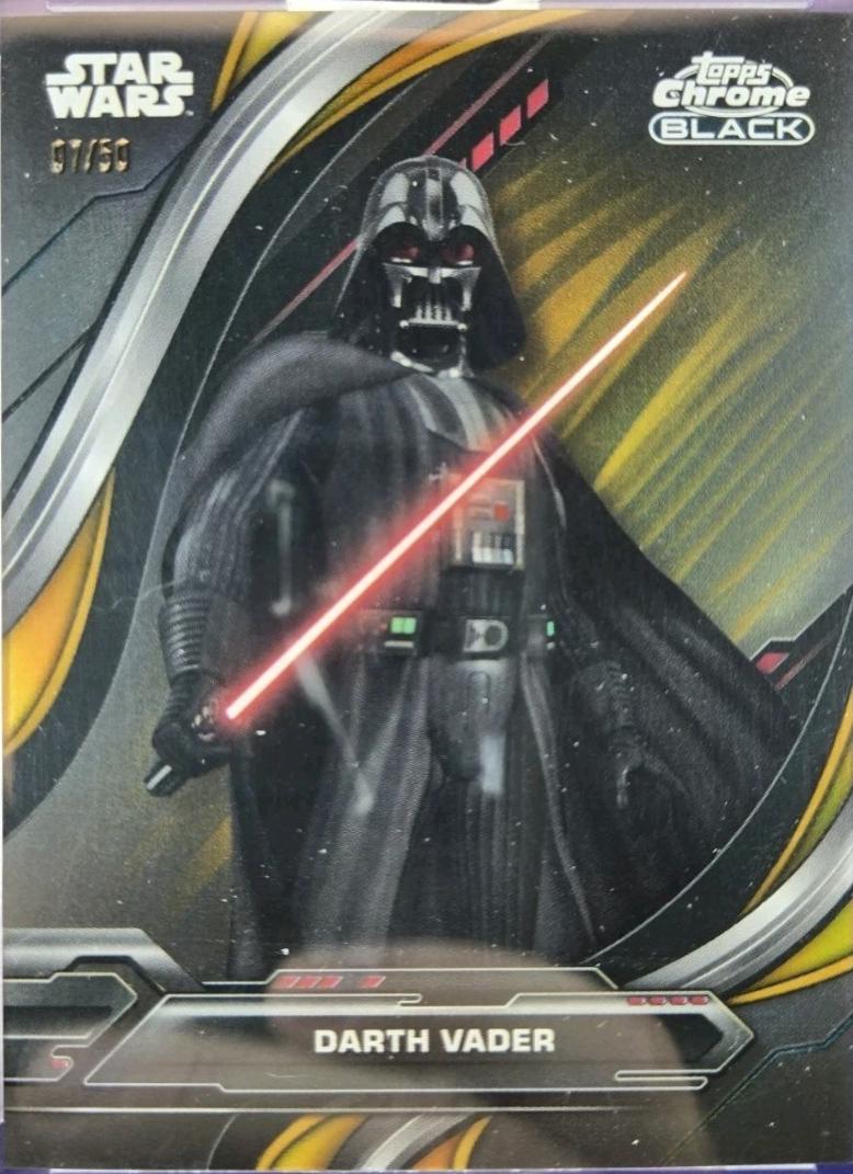 2025 Darth Vader [Gold Refractor] #54