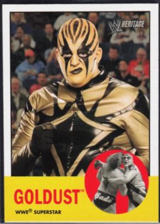 Goldust #36 Wrestling Cards 2006 Topps Heritage II WWE
