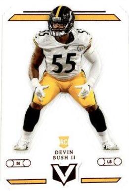 Devin Bush II #V-12 Football Cards 2019 Panini Chronicles Vertex