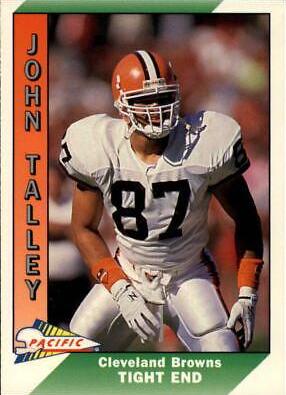 John Talley #87 Football Cards 1991 Pacific