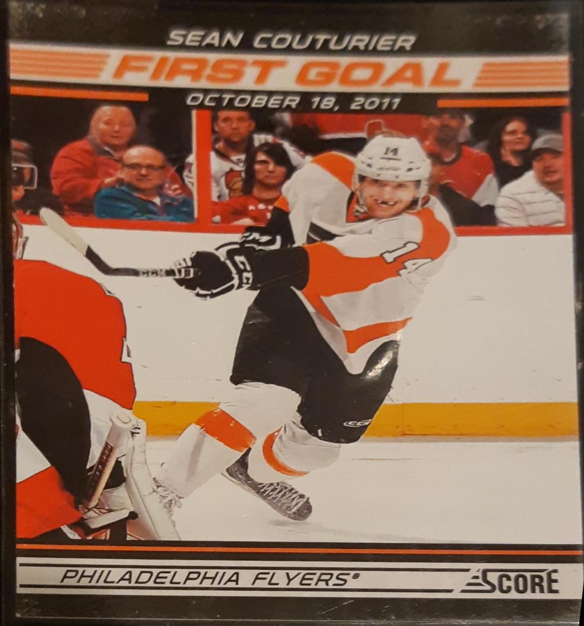 Sean Couturier #FG9 Hockey Cards 2012 Score First Goal