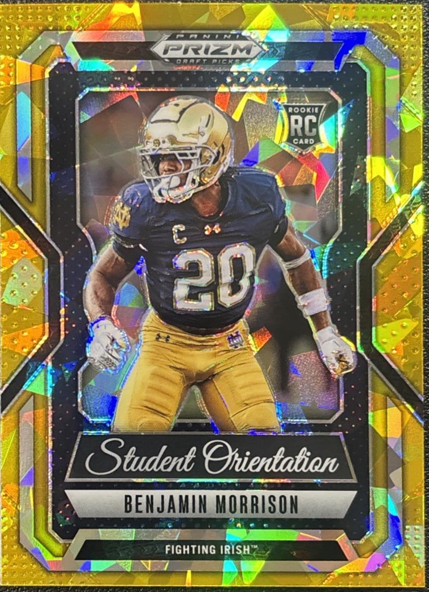 Benjamin Morrison #21 Prices [Rookie] | 2025 Panini Prizm Draft
