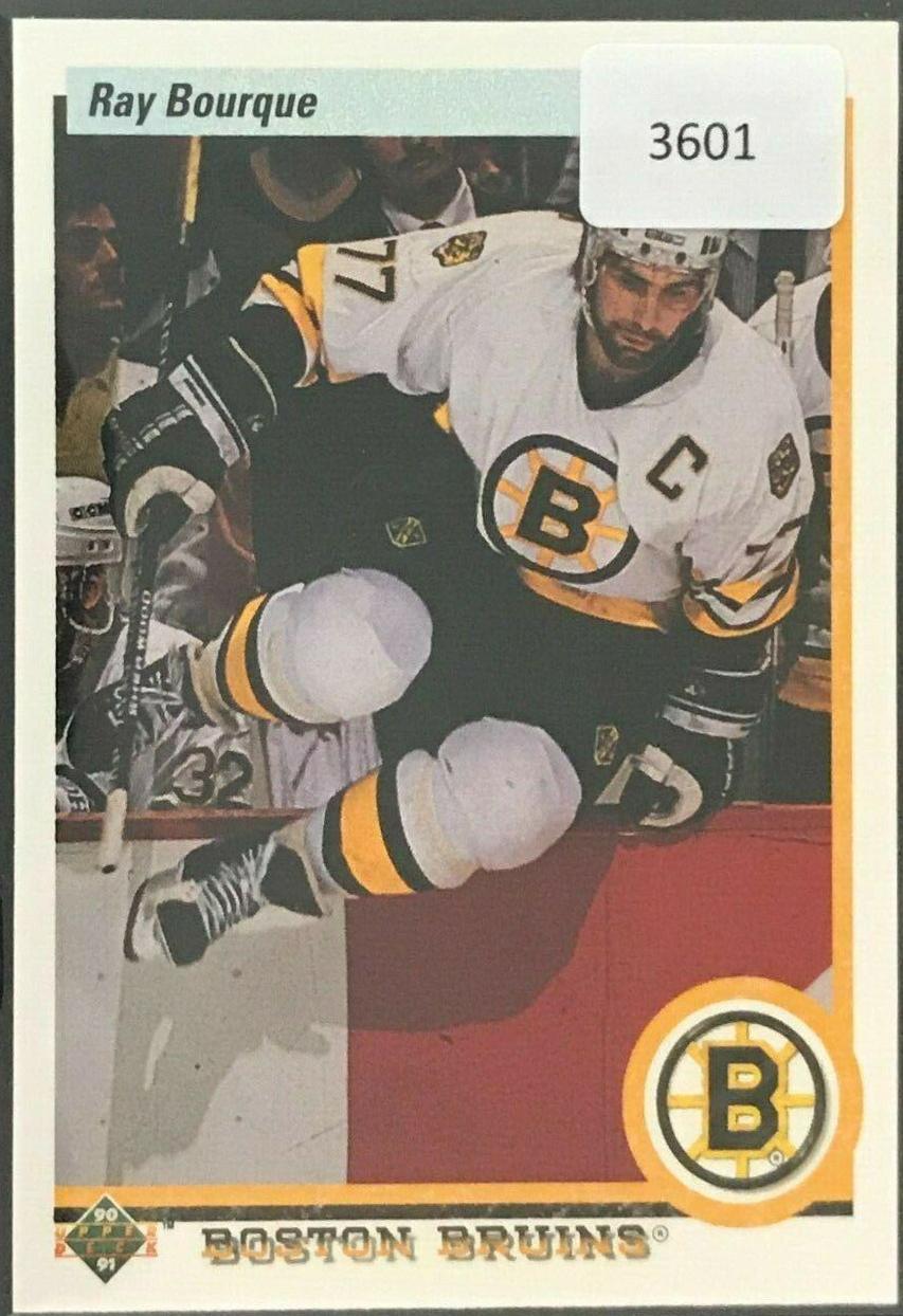 Ray Bourque #64 Hockey Cards 1990 Upper Deck French