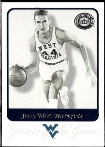 Jerry West #37 2001 Fleer Greats Of The Game Basketball