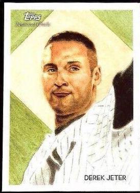 Derek Jeter #36 Baseball Cards 2010 Topps National Chicle