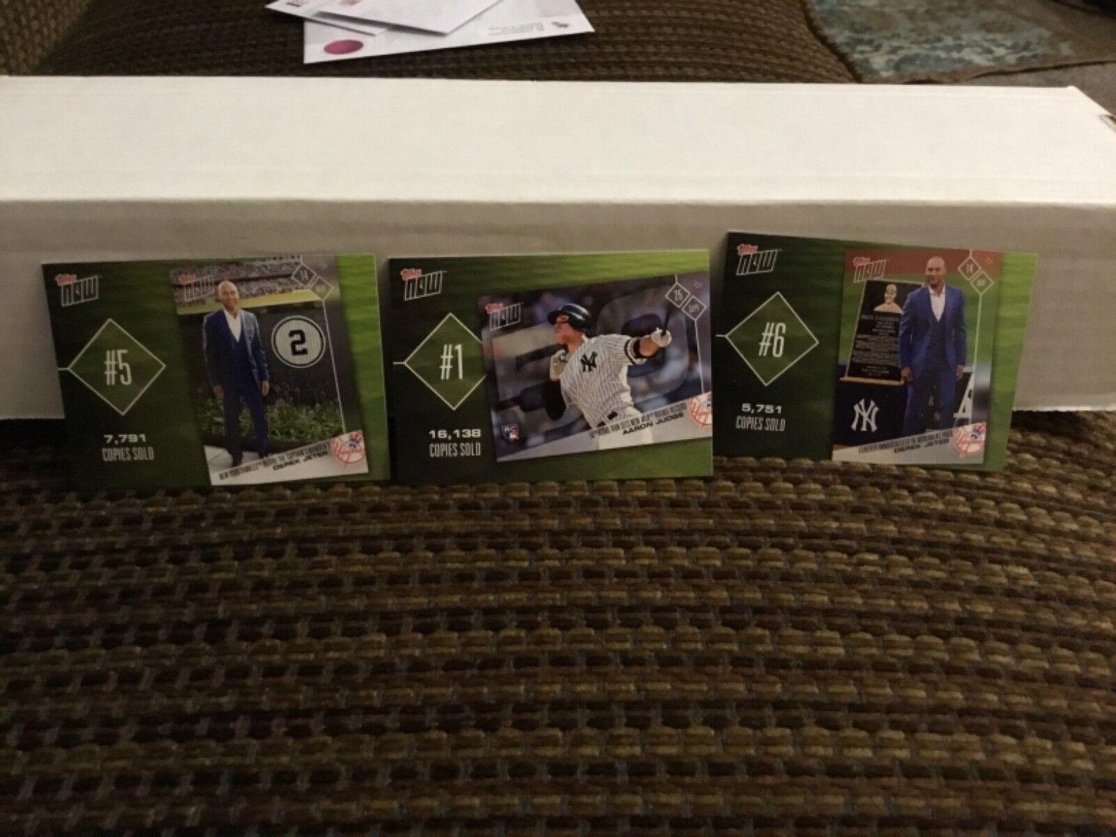 Derek Jeter Baseball Cards 2018 Topps Now