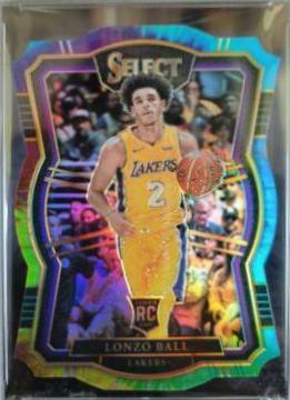 Lonzo Ball [Die Cut Tie Dye] #161 Prices | 2017 Panini Select