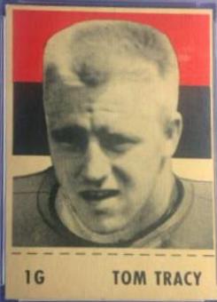 Tom Tracy #1G Football Cards 1956 Shredded Wheat