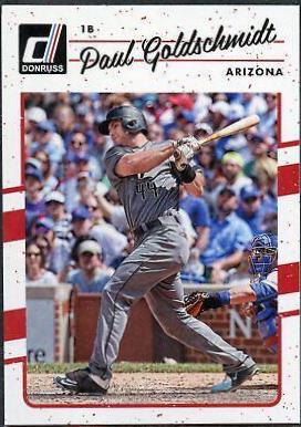 Paul Goldschmidt #46 2017 Panini Donruss Baseball