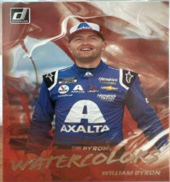 William Byron #W-WB Racing Cards 2023 Panini Donruss NASCAR Watercolors