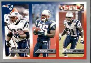 Kevin Faulk, Patrick Pass, Bethel Johnson
