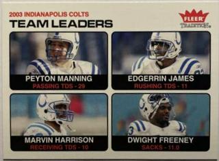 Peyton Manning, Edgerrin James, Marvin Harrison, Dwight Freeney
