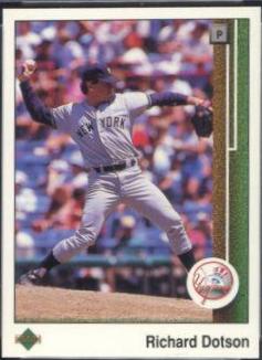Richard Dotson (1989 Upper Deck)