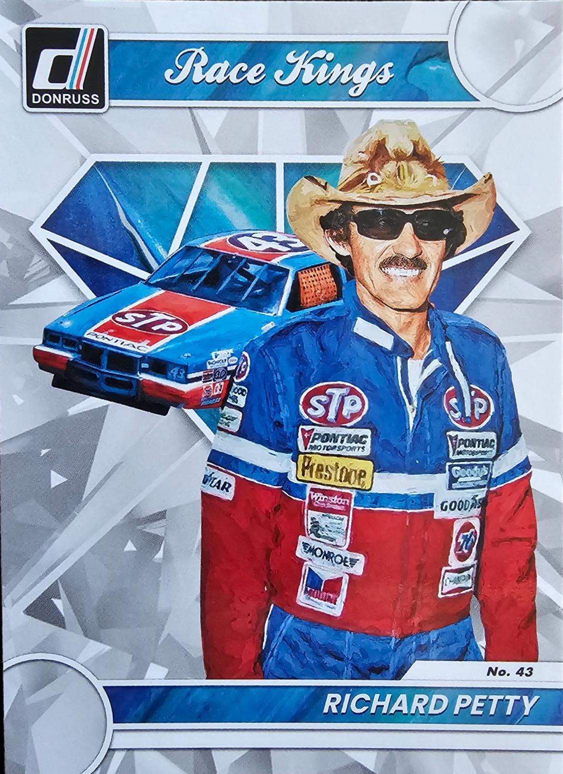 Richard Petty #1 Racing Cards 2023 Panini Donruss NASCAR