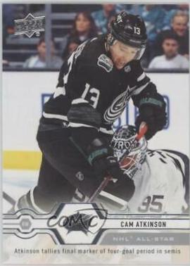 Cam Atkinson #537 Hockey Cards 2019 SP Authentic Upper Deck Update