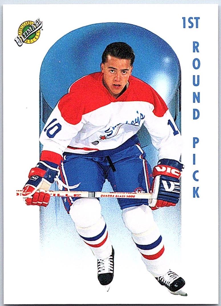 Tyler Wright #66 1991 Ultimate Draft Hockey