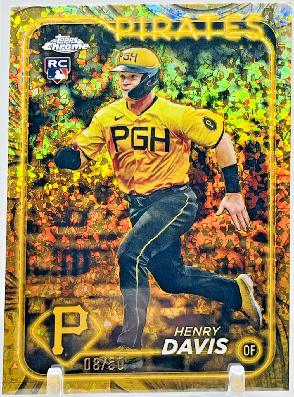 Henry Davis [Mini-Diamond Gold Refractor] #88