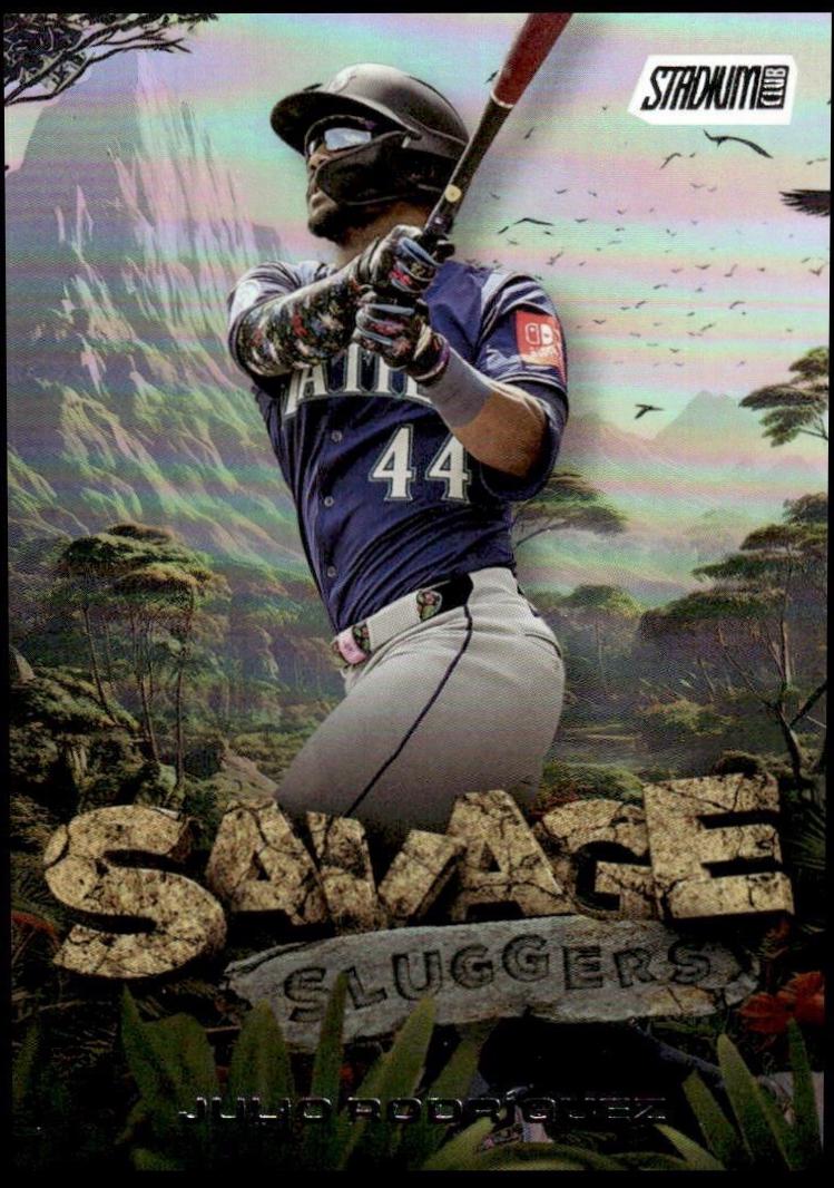 Julio Rodriguez #SS-1 Prices | 2025 Topps Stadium Club Savage