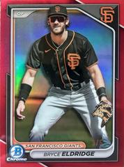 Bryce Eldridge [Red Refractor] #BCP-239 Baseball Cards 2024 Bowman Chrome Prospects Prices