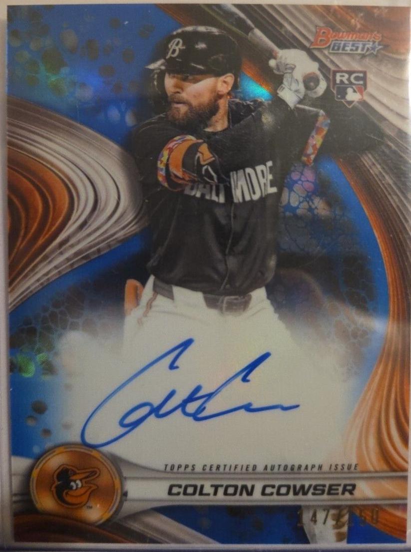 Colton Cowser [Blue Refractor] #B24-CC
