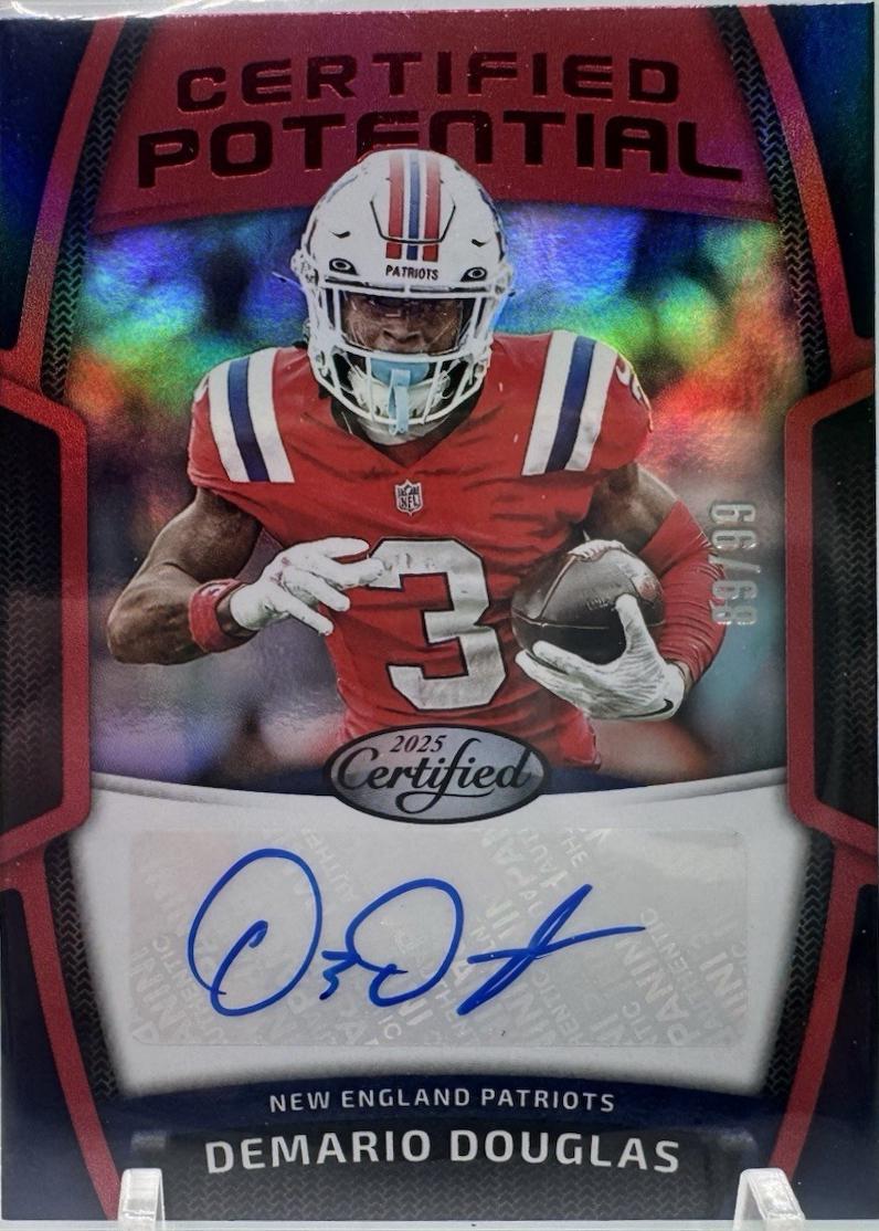 Demario Douglas [Mirror Red] #CPS-DDO