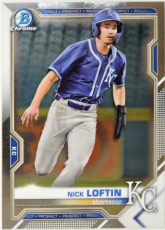 Nick Loftin #BCP-144 2021 Bowman Baseball Chrome Prospects
