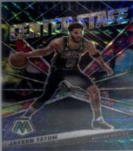 Jayson Tatum #29 Basketball Cards 2020 Panini Mosaic Center Stage