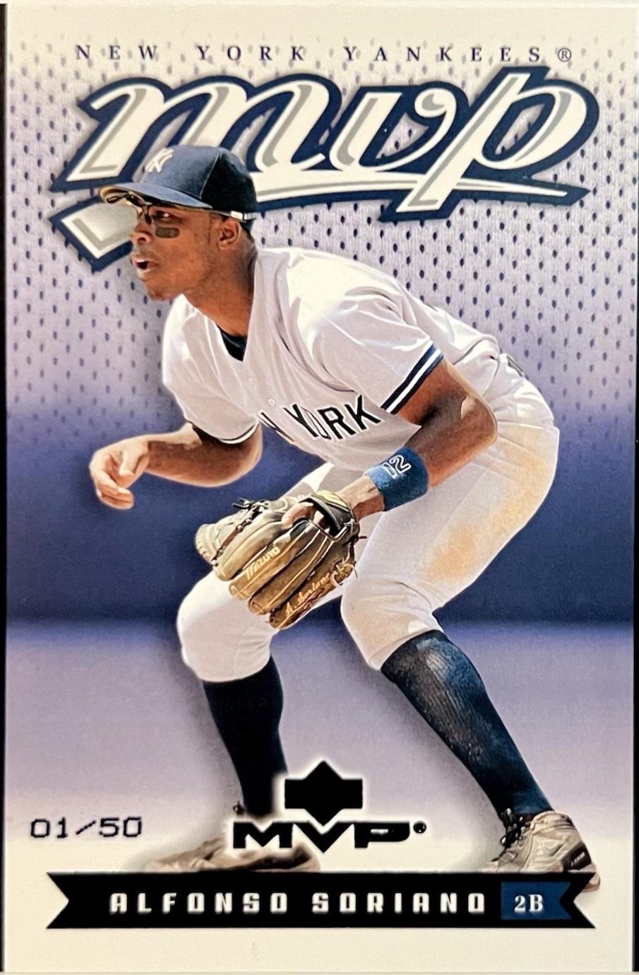 Alfonso Soriano #137 Baseball Cards 2003 Upper Deck MVP