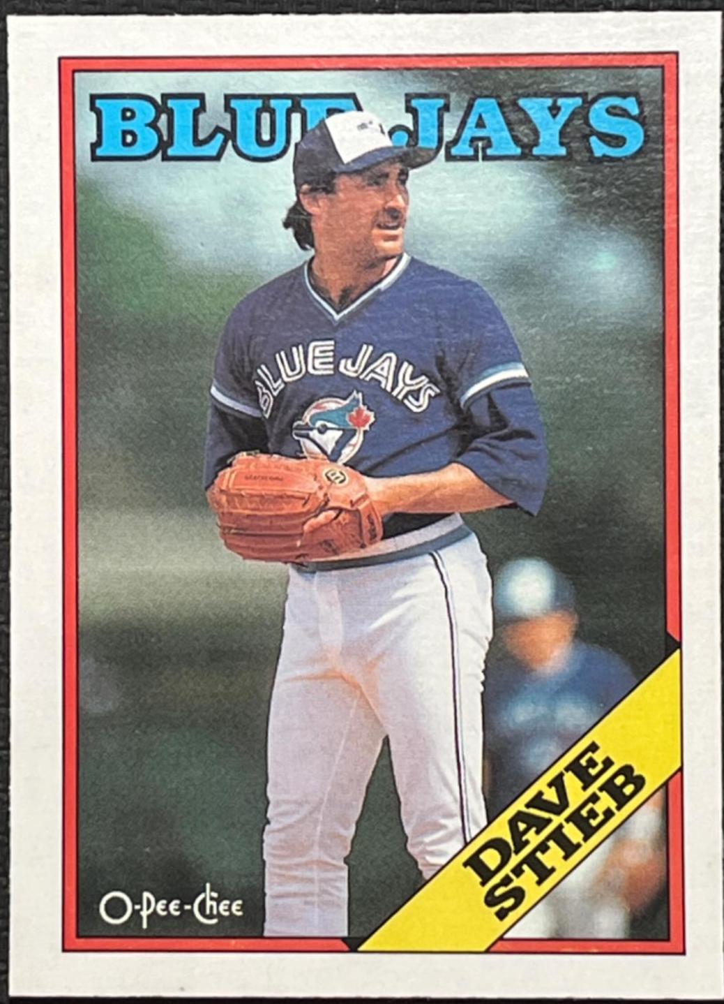 Dave Stieb #153 1988 O-Pee-Chee Baseball