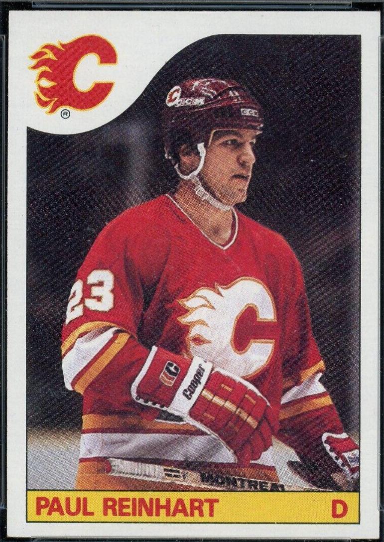 Paul Reinhart #48 Hockey Cards 1985 Topps