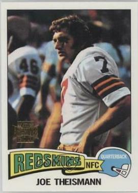 Joe Theismann #42 Football Cards 2001 Topps Archives