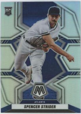 Spencer Strider #206 Baseball Cards 2022 Panini Mosaic