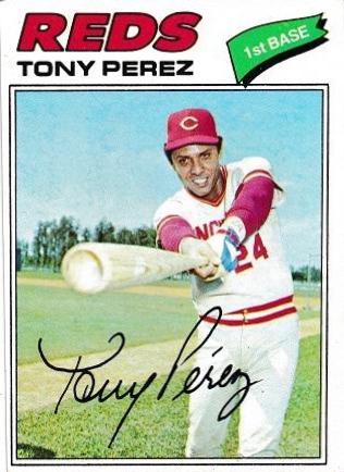 Tony Perez #655 Baseball Cards 1977 Topps