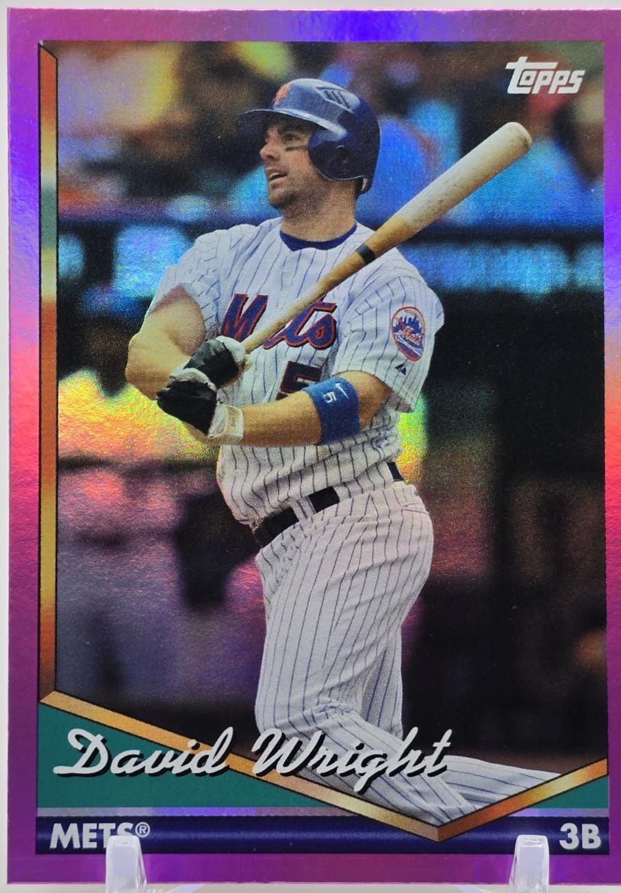 David Wright [Pink Foilboard] #221