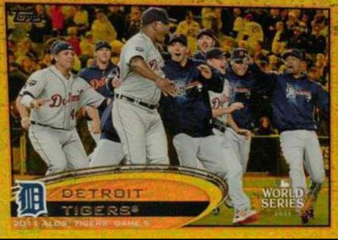 Detroit Tigers [Gold Sparkle] #32