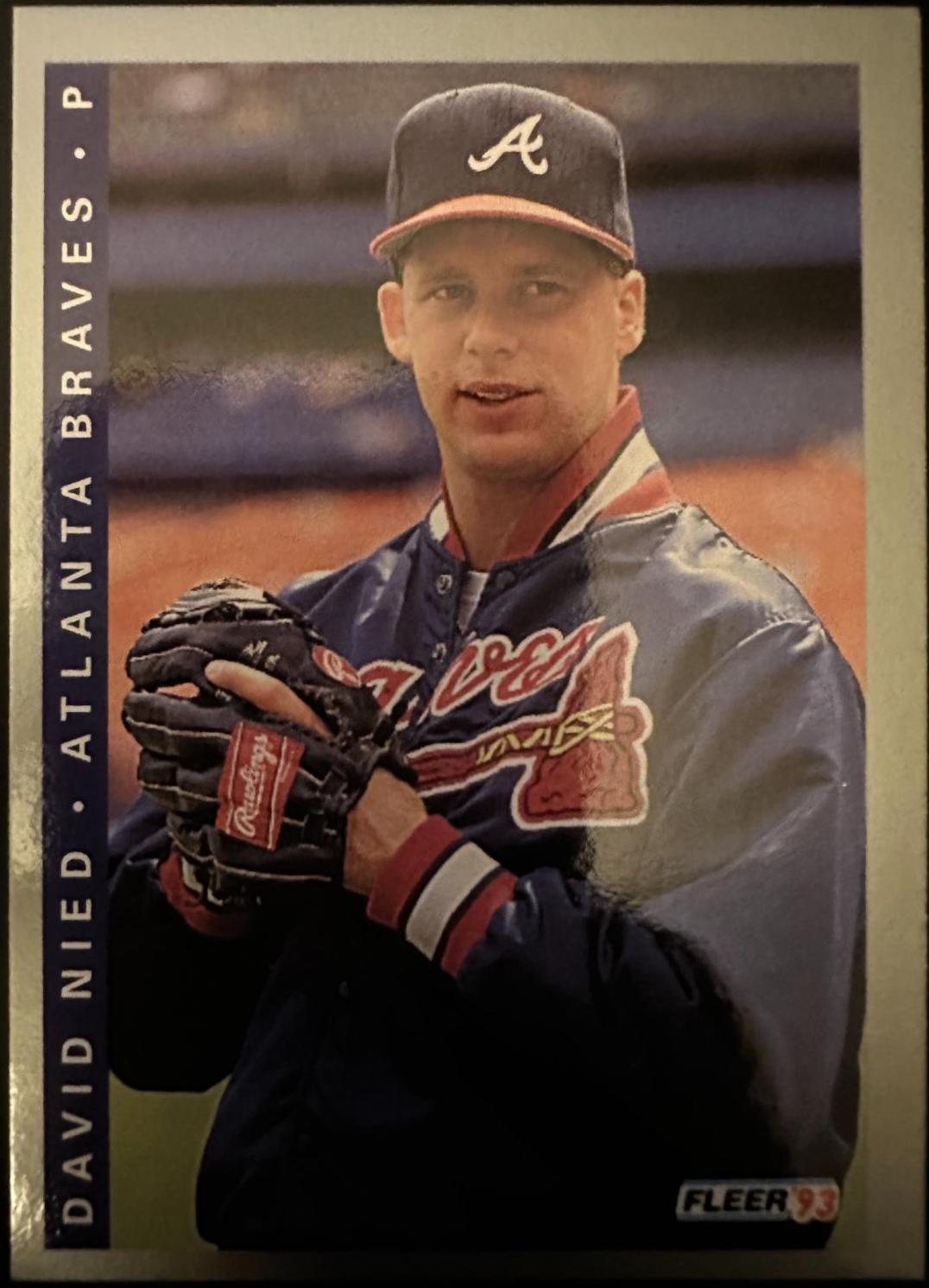 David Nied #9 Baseball Cards 1993 Fleer