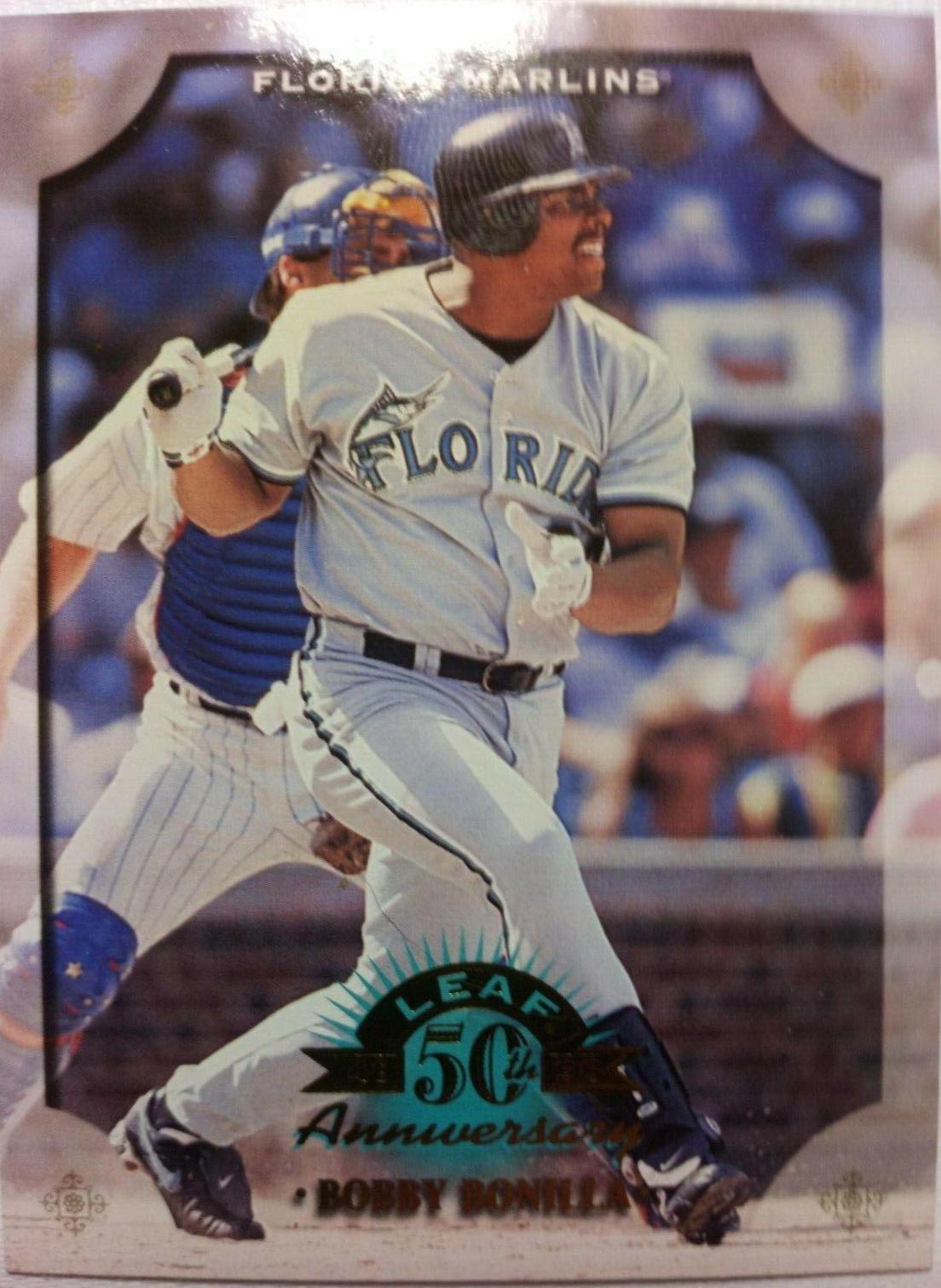 Bobby Bonilla #3 Baseball Cards 1998 Leaf 50th Anniversary
