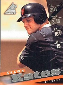 Shawn Estes #59 Baseball Cards 1998 Pinnacle Inside