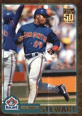 Shannon Stewart #49 Baseball Cards 2001 Topps Gold