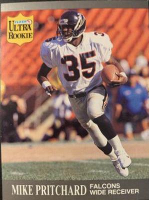 Mike Pritchard #U-5 Football Cards 1991 Ultra Update