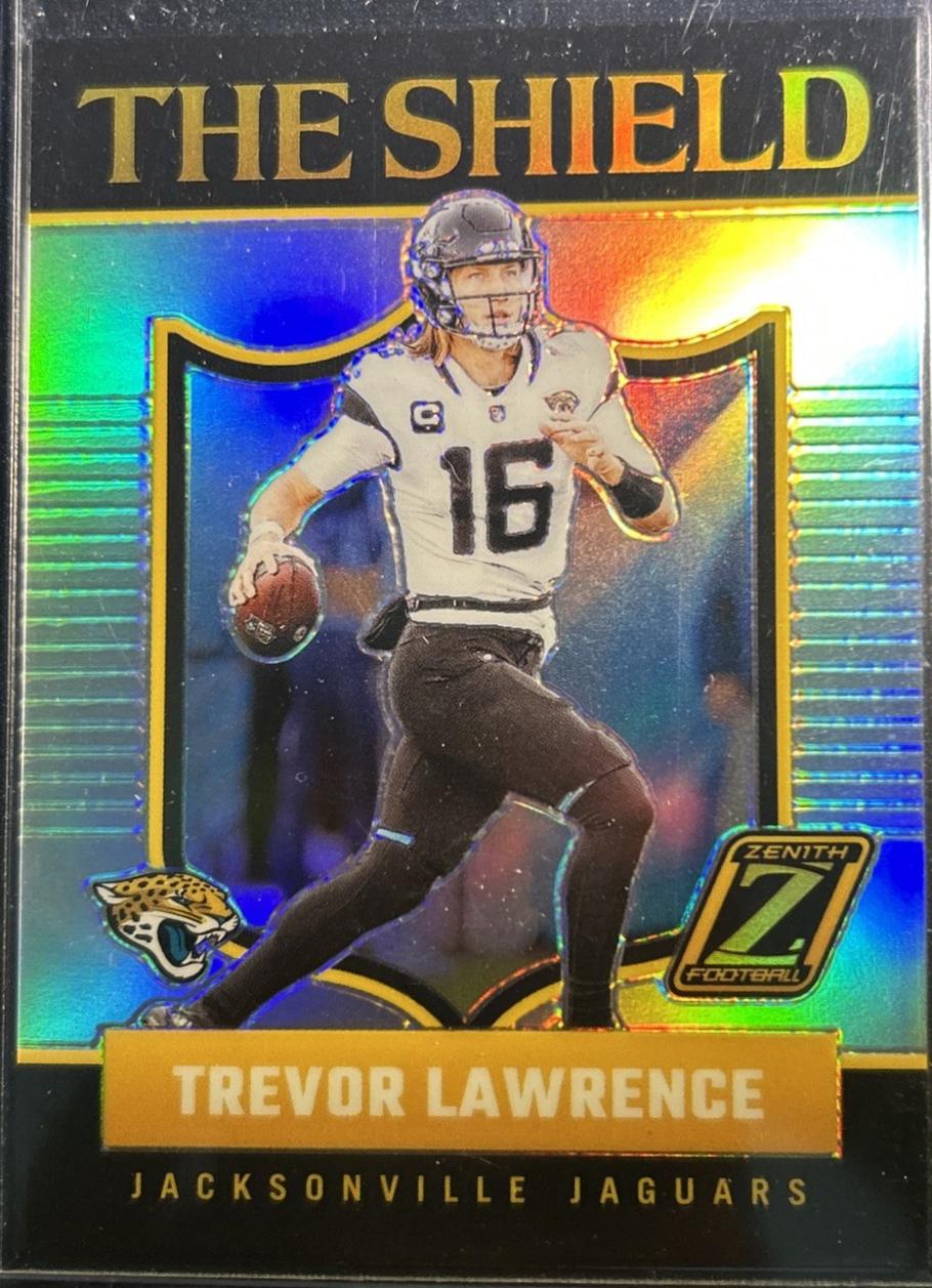 Trevor Lawrence #14 Football Cards 2024 Panini Zenith The Shield